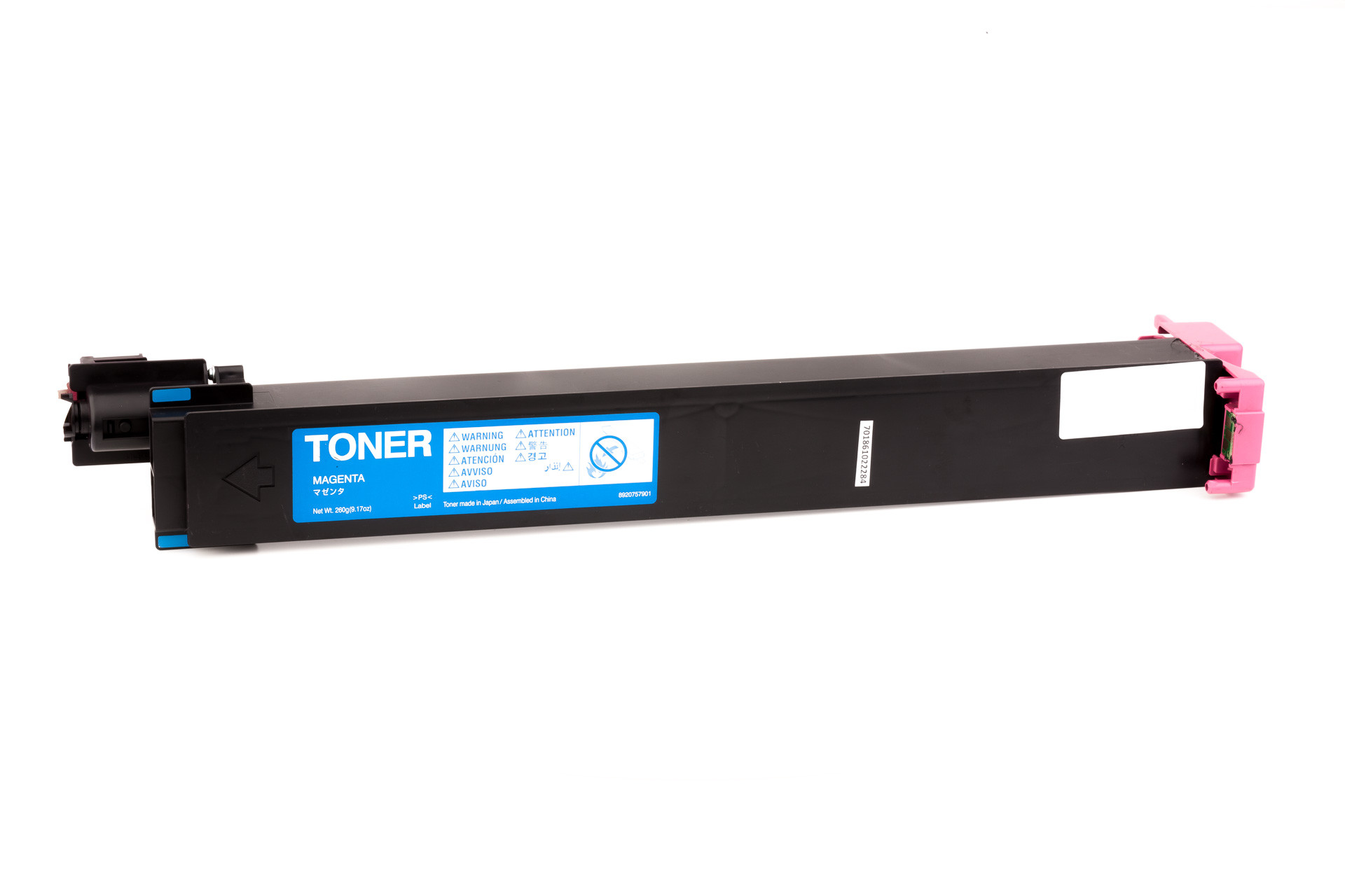 Cartouche de toner (alternatif) compatible à Konica Minolta TN210BK Bizhub C 240/250/252/OCE CS 171/172/175/191/Develop Ineo+ 250/251/300/351 magenta