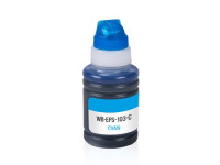 Botella de tinta (alternatif) compatible à Epson C13T00S24A cyan