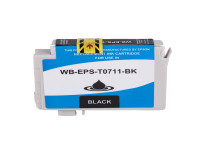 Encre (alternatif) compatible à EPSON C13T07114012 noir
