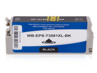 Cartucho de tinta (alternatif) compatible à Epson C13T35814010 noir