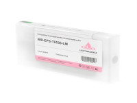 Cartucho de tinta (alternatif) compatible à Epson C13T653600 Magenta clair