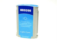 Cartucho de tinta (alternatif) compatible à HP C9390A Cyan clair