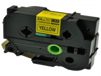 P-Touch (alternatif) compatible à Brother TZE651 noir jaune