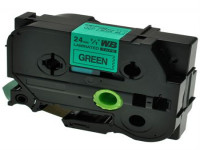 P-Touch (alternatif) compatible à Brother TZE751 noir vert