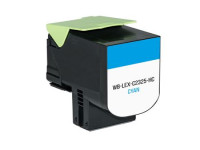 Tóner (alternatif) compatible à Lexmark C2320C0 cyan