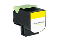 Tóner (alternatif) compatible à Lexmark C2320Y0 jaune