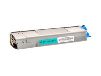 Cartouche de toner (alternatif) compatible à OKI 43324423 cyan