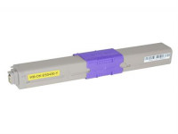 Tóner (alternatif) compatible à OKI 44469740 jaune