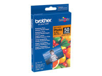 BROTHER  glänzend  Foto Papier weiss 100x150mm 50 Blatt