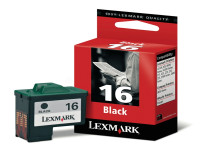 Original Cartouche à tête d'impression noire Lexmark 0010N0016E/16 noir
