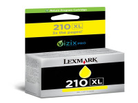 Original Cartouche à tête d'impression jaune Lexmark 0014L0177E/210XL jaune