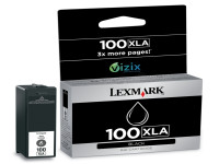Original Cartouche d'encre noire Lexmark 0014N1092E/100XLA noir