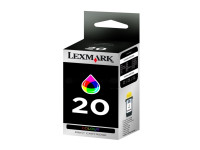 Original Cartouche à tête d'impression couleur Lexmark 0015MX120E/20HC color