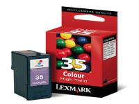 Original Cartouche à tête d'impression couleur Lexmark 0018C0035E/35XL color