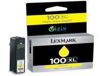 Original Cartouche d'encre jaune Lexmark 14N1071E/100XL jaune