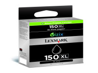 Original Cartouche d'encre noire Lexmark 14N1614E/150XL noir