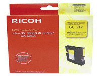 Original Encre Divers Ricoh 405435/GC-21 Y jaune