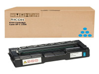 Original Toner cyan Ricoh 407544 cyan