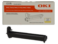 Original Kit tambour jaune OKI 45395701 jaune
