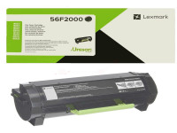 Original Toner noir Lexmark 56F2000 noir