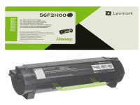 Original Toner noir Lexmark 56F2H00 noir