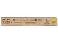 Original Toner jaune Toshiba 6AJ00000182/T-FC 415 EY jaune