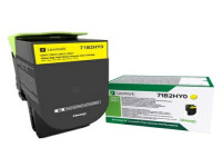 Original Toner jaune Lexmark 71B2HY0 jaune