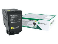 Original Toner jaune Lexmark 75B20Y0 jaune