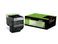 Original Toner schwarz Lexmark 80C20K0/802K schwarz