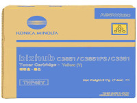 Original Toner jaune Konica Minolta A95W250/TNP-49 Y jaune