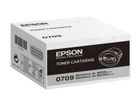 Original Toner schwarz Epson C13S050709/0709 schwarz