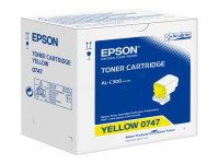 Original Toner jaune Epson C13S050747/0747 jaune