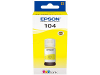 Original Bouteille d'encre jaune Epson C13T00P440/104 jaune