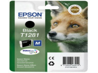 Original Tintenpatrone schwarz Epson C13T12814012/T1281 schwarz