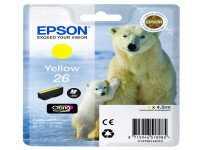 Original Tintenpatrone gelb Epson C13T26144010/26 gelb