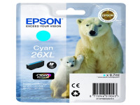 Original Tintenpatrone cyan Epson C13T26324010/26XL cyan