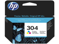 Original Cartouche à tête d'impression couleur HP N9K05AE/304 color
