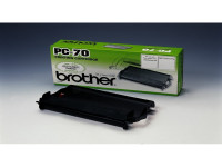 Original Rouleau transfert thermique Brother PC70 noir