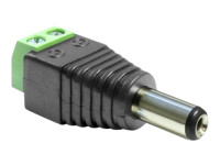 DELOCK Adapter Terminalblock > DC 2,5 x 5,5mm Stecker