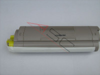 Cartouche de toner (alternatif) compatible à Oki C 5600/N/DN  5700/N/DN  jaune