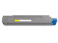 Ensemble composé de Cartouche de toner (alternatif) compatible à OKI 44059260 noir, 44059259 cyan, 44059258 magenta, 44059257 jaune - Économisez 6%