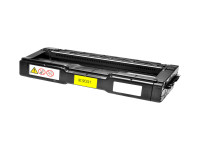 Ensemble composé de Cartouche de toner (alternatif) compatible à RICOH 406349 cyan, 406350 magenta, 406348 noir, 406351 jaune - Économisez 6%