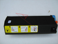 Cartouche de toner (alternatif) compatible à Oki C 7200 N DN 7400 7000 CCS Color  jaune