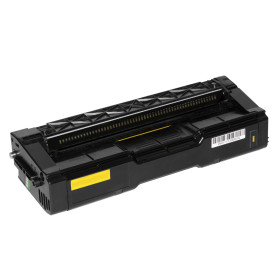 Ensemble composé de Cartouche de toner (alternatif) compatible à Ricoh 407716 noir, 407717 cyan, 407718 magenta, 407719 jaune - Économisez 6%