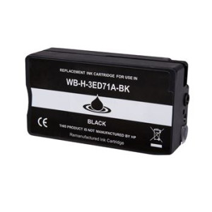 Cartucho de tinta (alternatif) compatible à HP 3ED71A noir