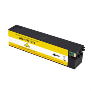 Cartucho de tinta (alternatif) compatible à HP L0R11A jaune